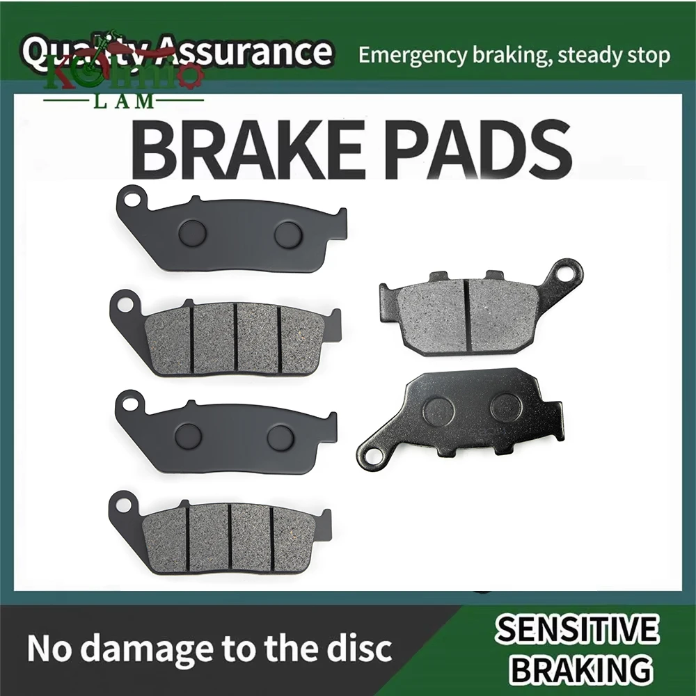 يصلح ل 2013 - 2021 CB500X CB500F CBR500R دراجة نارية الجبهة الخلفية الفرامل الوسادة 2017 - 2025 CMX500 المتمردين 500 NX500 CMX 500 CB 500 F X