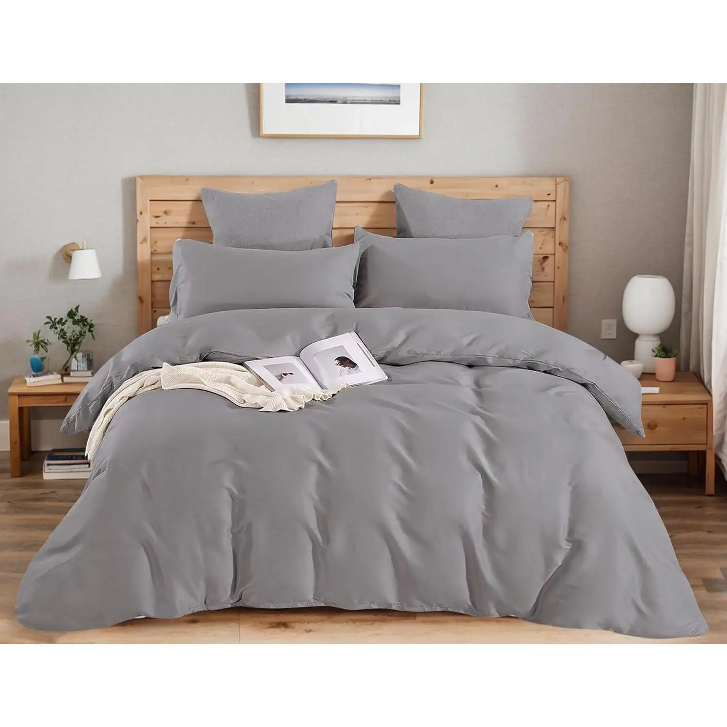 Juego Funda Nórdico PLUS HOME para Cama 90/135/150/180cm – 3 o 4 Piezas – Microfibra Hipoalergénica