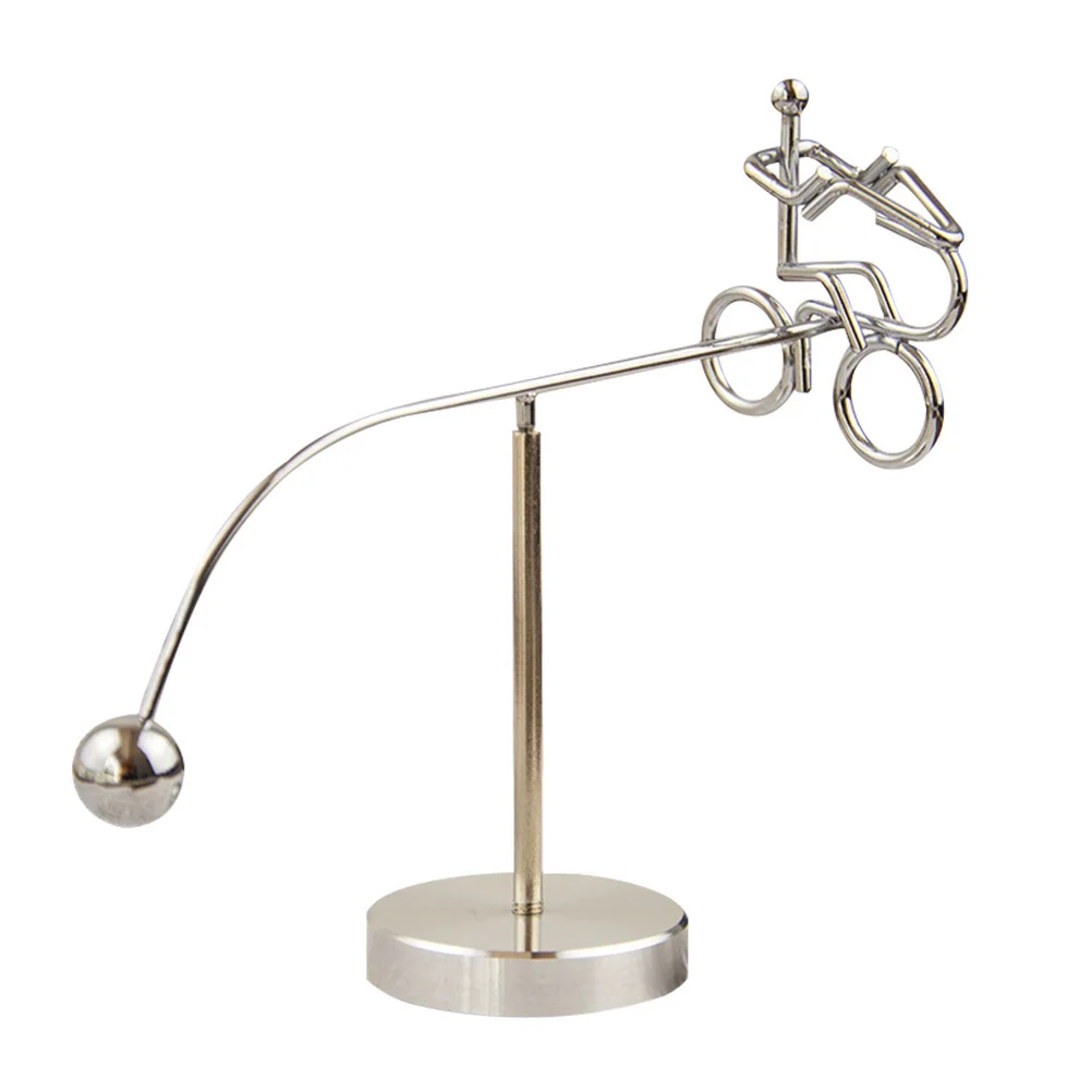 سوينغ التوازن بهلوان الحديد الفن التصميم الإبداعي سطح أملس دائم آمنة على المدى الطويل الديكور المنزل مكتب الفضاء الداخلي هدية #4