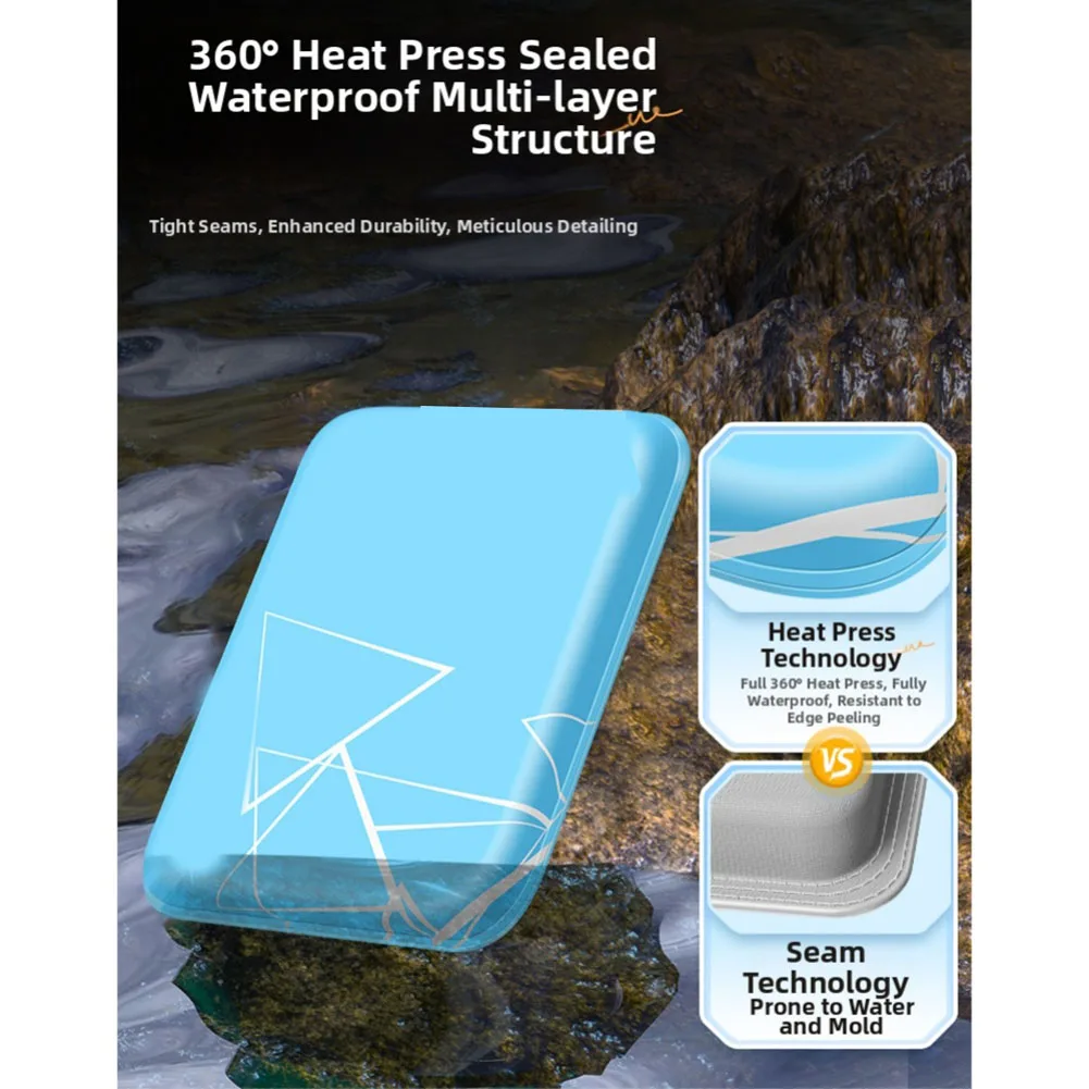 

Подушка для коробки для рыболовных снастей 30x24x3,3 см, водонепроницаемая, дышащая, высокопрочная, подушка для сиденья, аксессуары для подушек для рыболовного коробки