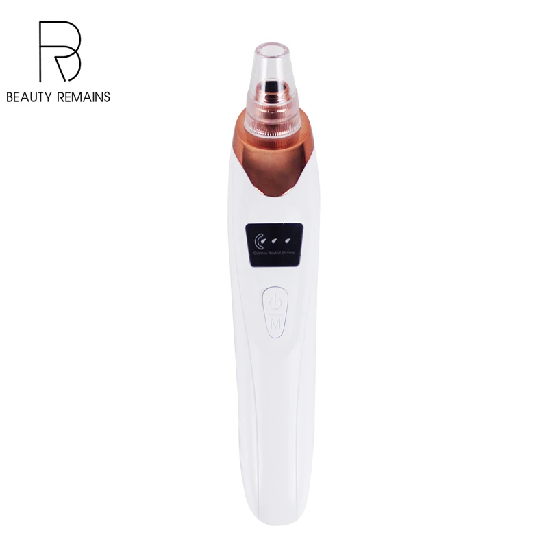 Plugue usb diamante dermoabrasão peeling cravo acne poros remover cuidados com a pele facial máquina de beleza vácuo massagem facial para mulher