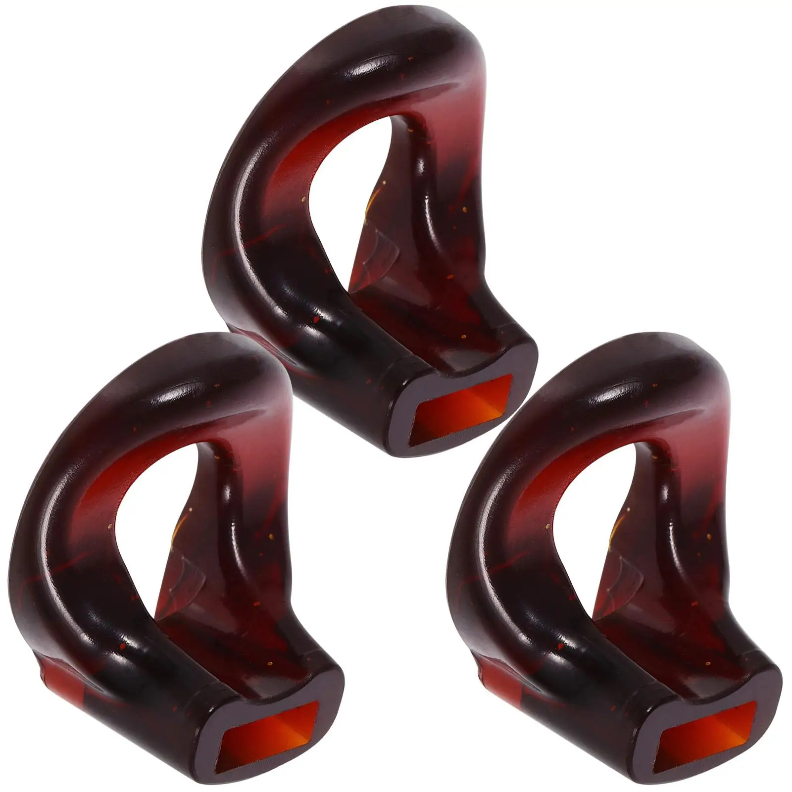 

Blowing Aid Flute Mouthpiece Replacement Accessory Mini Accessories For Beginners Brown Musical