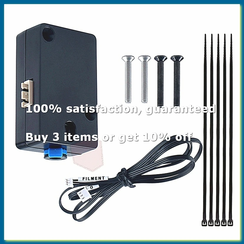 For K1/K1 Max Filament Runout Sensor Kit for 3D Printer K1 C/ V3 Plus Extruder Break Detection Kit-A32R