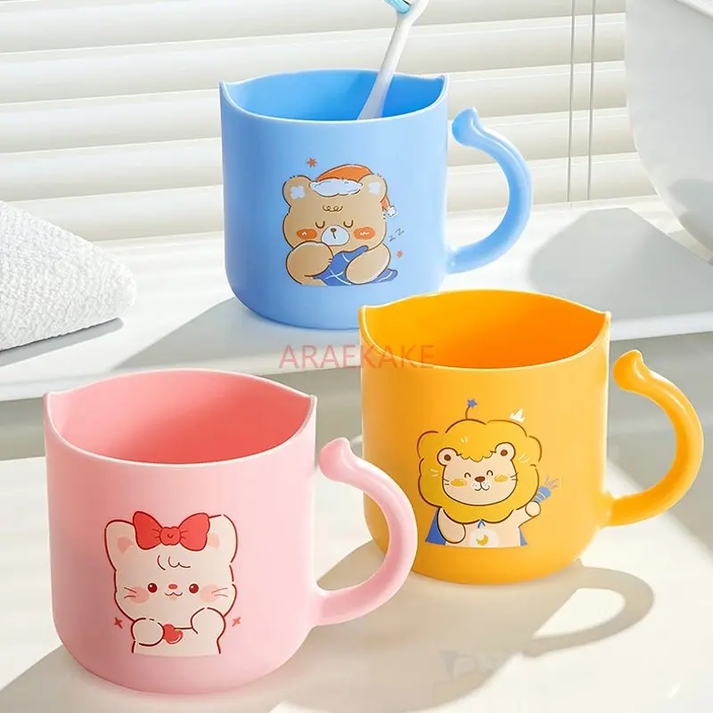 

1pcs Children's toothbrush cup for washing, baby's home mouthwash, boy's dental jar mouth cup, toothbrush, cute cup