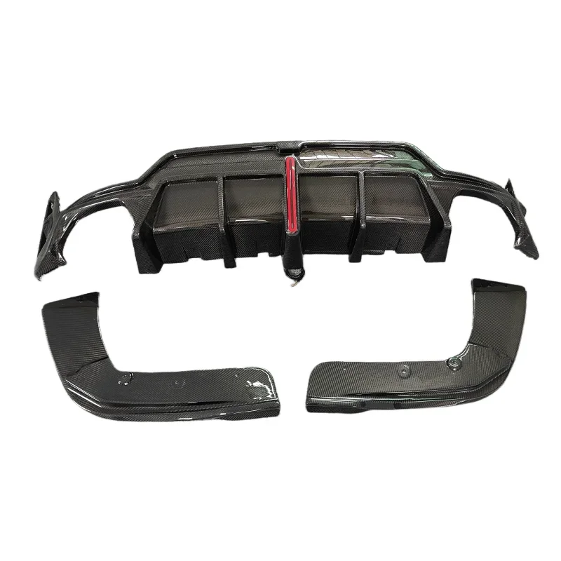 Used for modifying the rear bumper diffuser of the 19-22 BMW new 3 series G20 G28 carbon fiber rear spoiler body kit