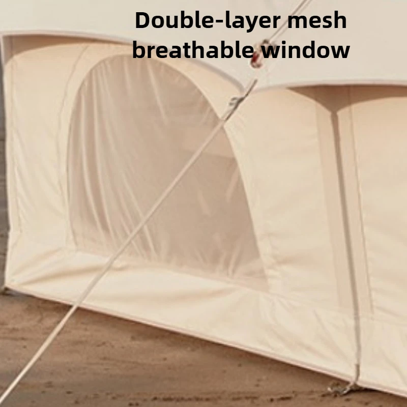 سميكة في الهواء الطلق المحمولة مقاوم للماء خيام قابلة للنفخ التخييم مساحة كبيرة طوي خيام قابلة للنفخ مخيم خيمة معدات السفر #4