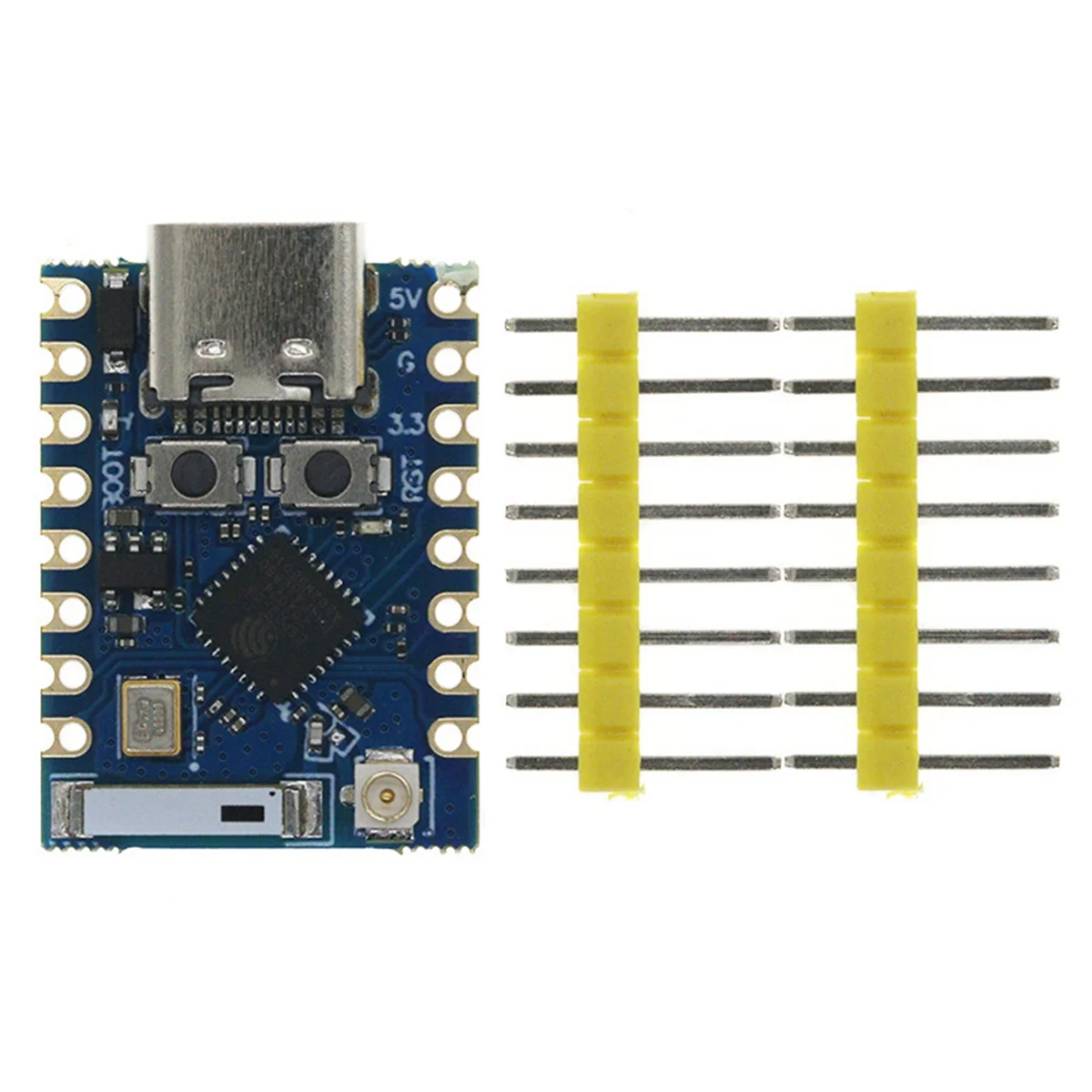 

AU32-ESP32-C3 PRO MINI Макетная плата Встроенный чип-модуль ESP32-C3FH4 WiFi Bluetooth Макетная плата без пайки