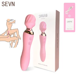 12 Speeds Powerful Dildo Vibrator AV Magic Wand G-Spot Massager Sex Toys for Women Couples Clitoris Stimulate Goods for Adults