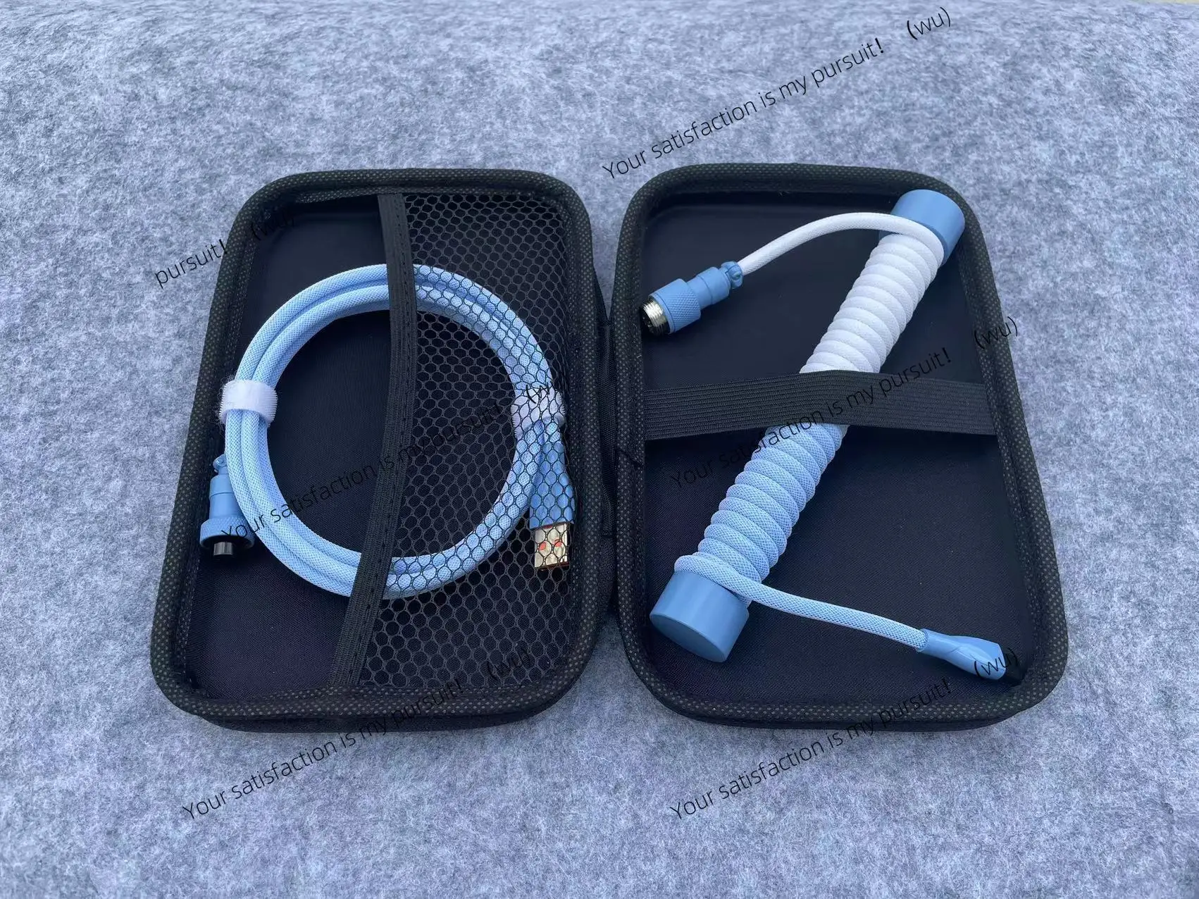 

Ящик для хранения кабеля воздушной вилки, кожаная коробка, упаковка, кабель для передачи данных из полиуретана, подходит для кабеля воздушной вилки, зарядки кабеля передачи данных