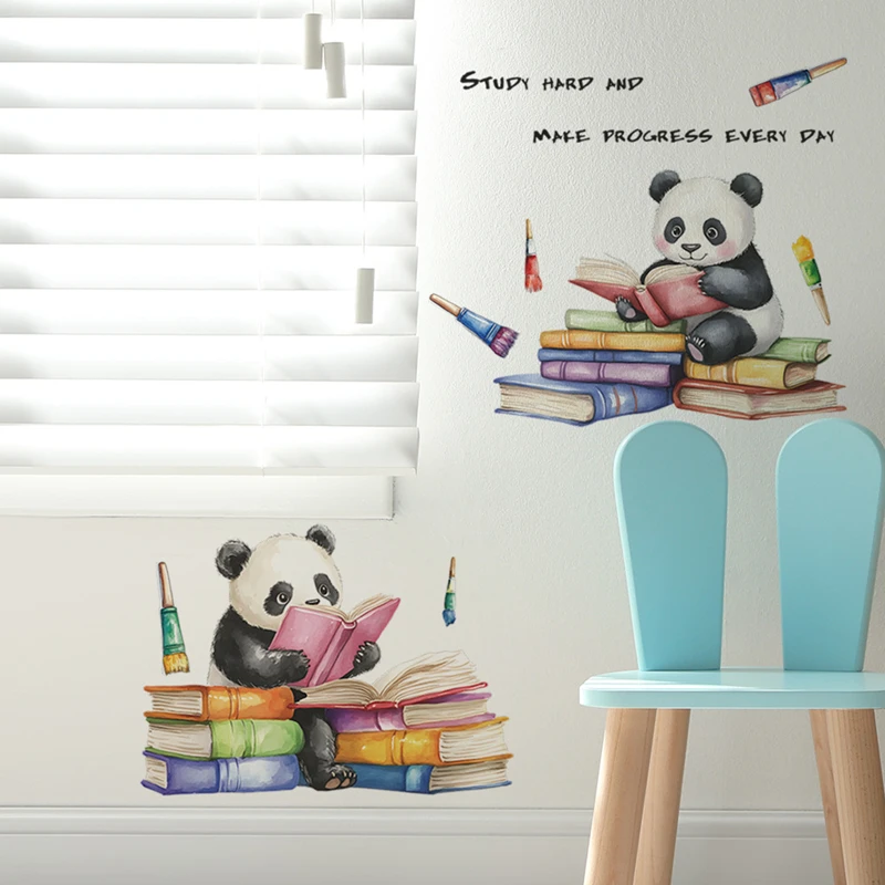 Study Read Cute Baby Panda 3D  - огляд і ціна Baby Nursery Murals