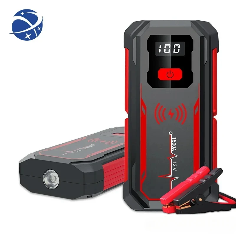 YYHC GLIGLE emergency car jump start 20000mah lithoum battery 1500A wireless car jump starter power bank jumper kit