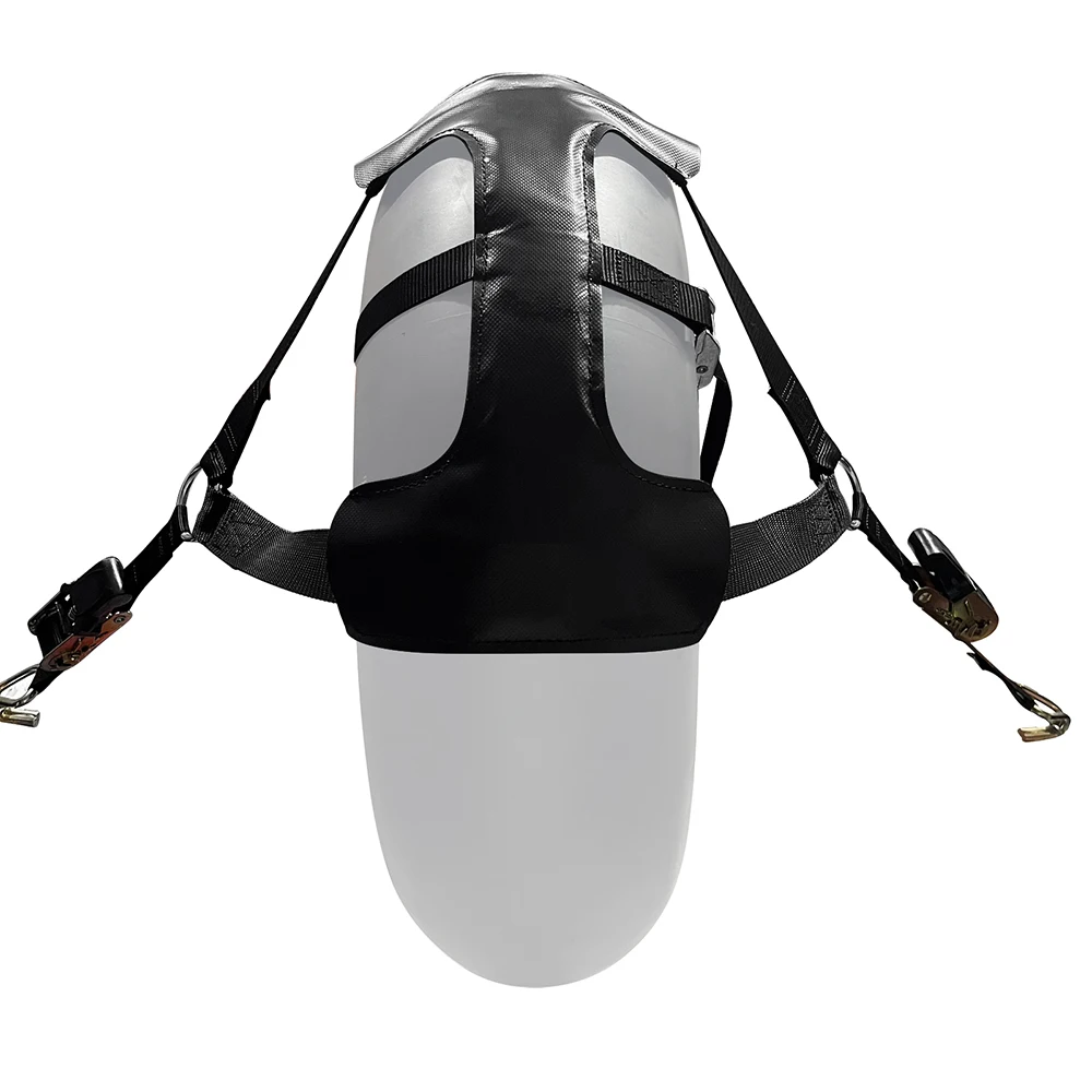 

Oldbones Motorcycle Rear Wheel Holder Tire Chains Harness Belt Towing Strap Tie Down Heavy Duty Black Strap With Ratchets