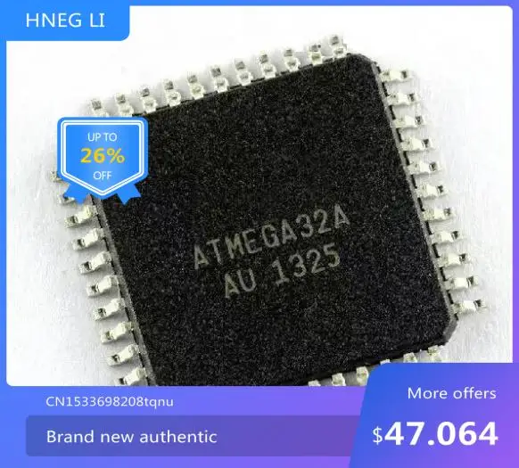 

NEW 100% nuevo original ATMEGA32A-AU ATMEGA32A ATMEGA32 QFP44