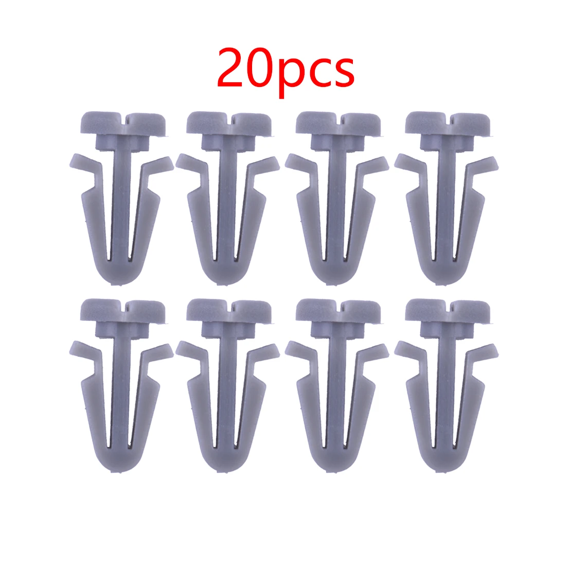 20Pcs Grille Clips Lock Retainers Fasteners Fit For Nissan 720 D21 Datsun Pickup Hardbody Maxima Gray 62318-01W00 62318-D0100