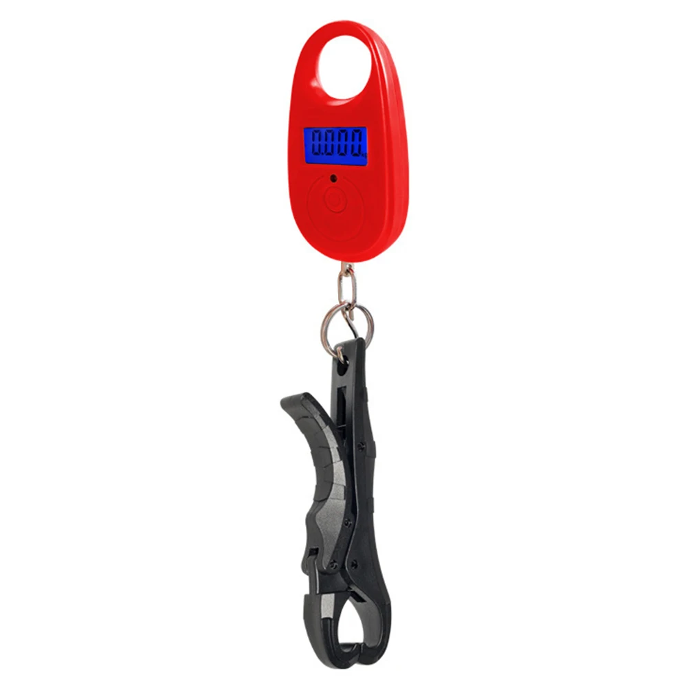 Electronic Scale 3 Weighing Modes Luggage Scales 40kg Load Capacity Portable Hanging Scale with Fish Control Forceps for Fishing