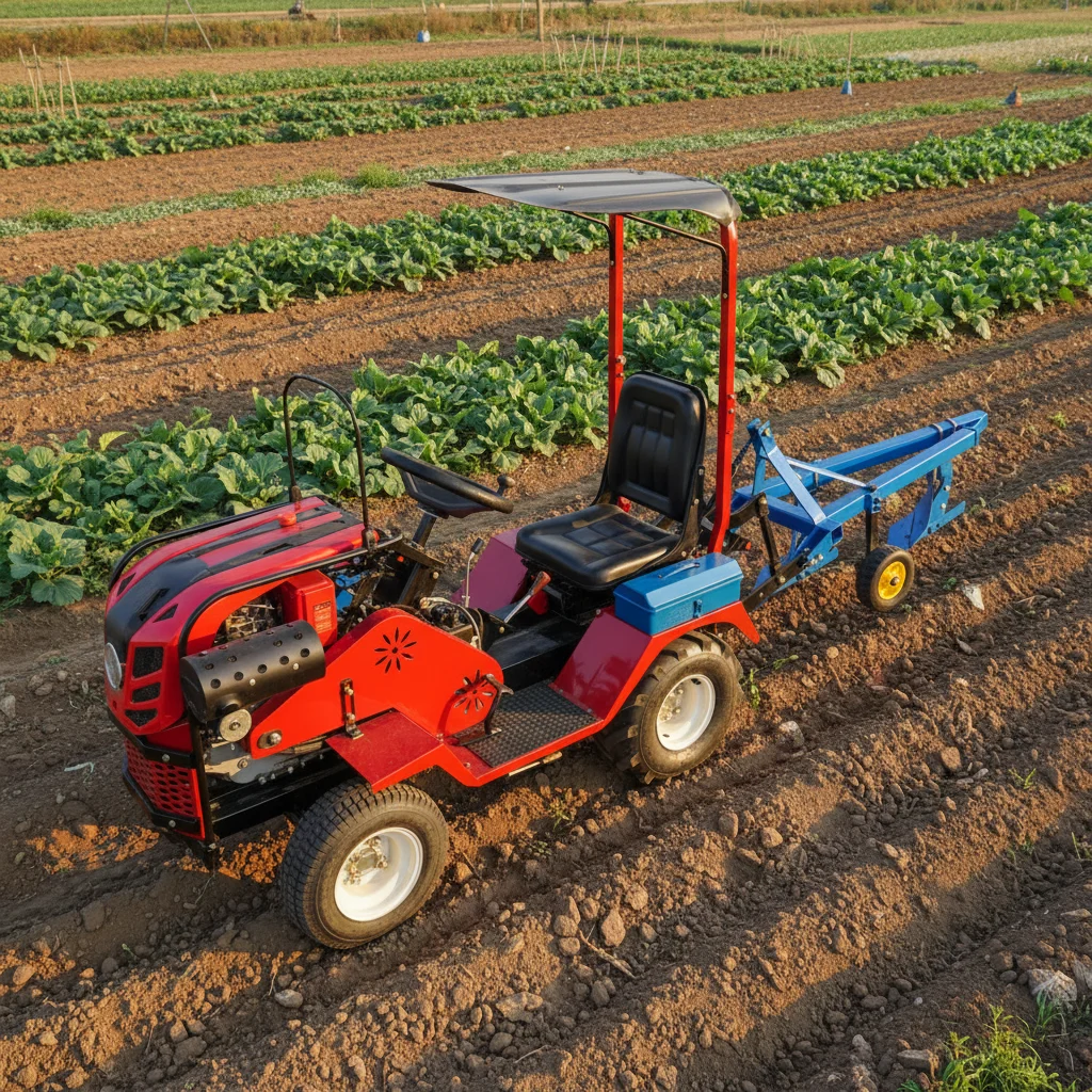 

30HP-120HP Mini Wheel Farm Tractor Multifunctional Rotary Tiller Cultivator Agricultural Walking Tilling Machine For Farmland