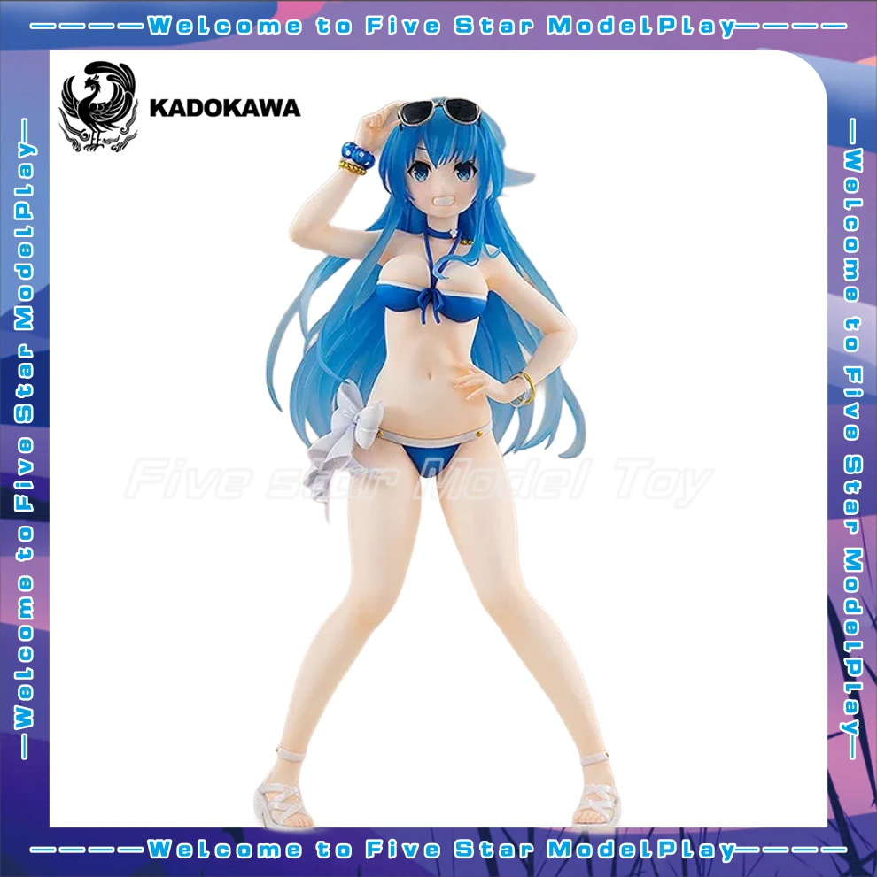 

【FS】KADOKAWA KDcolle Kono Subarashii Sekai Ni Shukufuku O Aqua масштаб 1/7 фигурка модель игрушки коллекция подарков