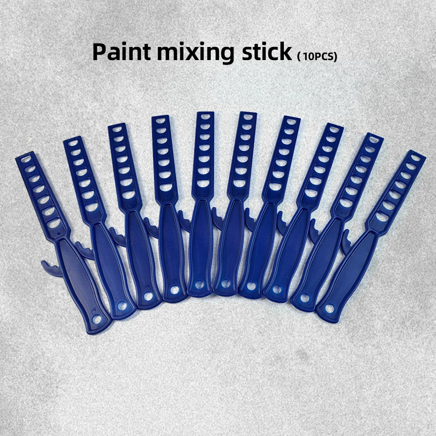 10-Piece Special Offer Paint Mixing Stick - Paint Mixing Tool with Adjustable Holes for Color Mixing, Suitable for DIY Painting