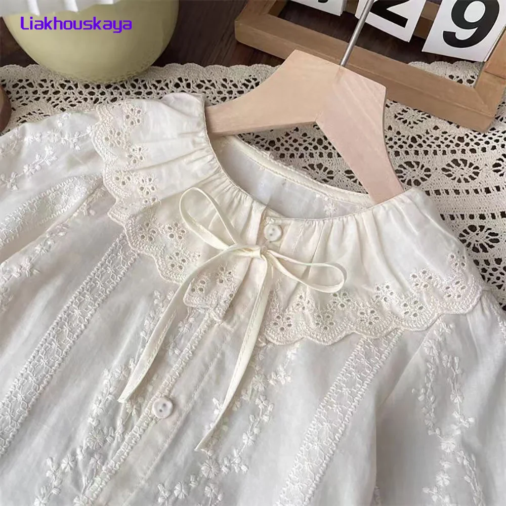 Baby Girl Cardigan 0-24M Lace Collar Knit Sweater Toddler Infant Princess Tops Button Down Soft Knitwear Outerwear