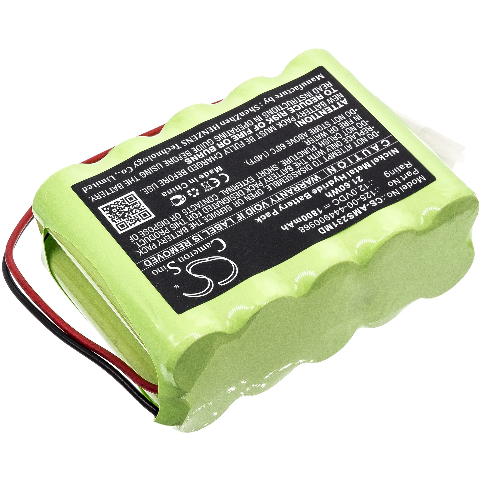 Cameron Sino 12V 1800mAh Medical Battery 125-00-444900968 for Alaris Medicalsystems Infusion pump 531, Infusion Pump 231 +TOOL