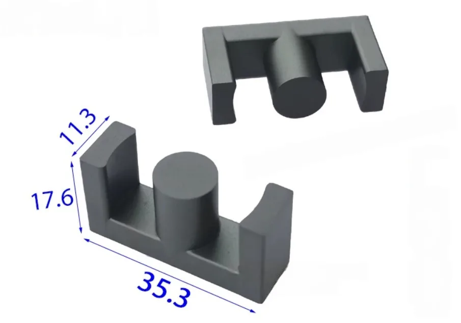 2pcs EC35/35 Ferrite Core – High-Performance Manganese-Zinc Ferrite PC95 Material for Enhanced Electromagnetic Applications