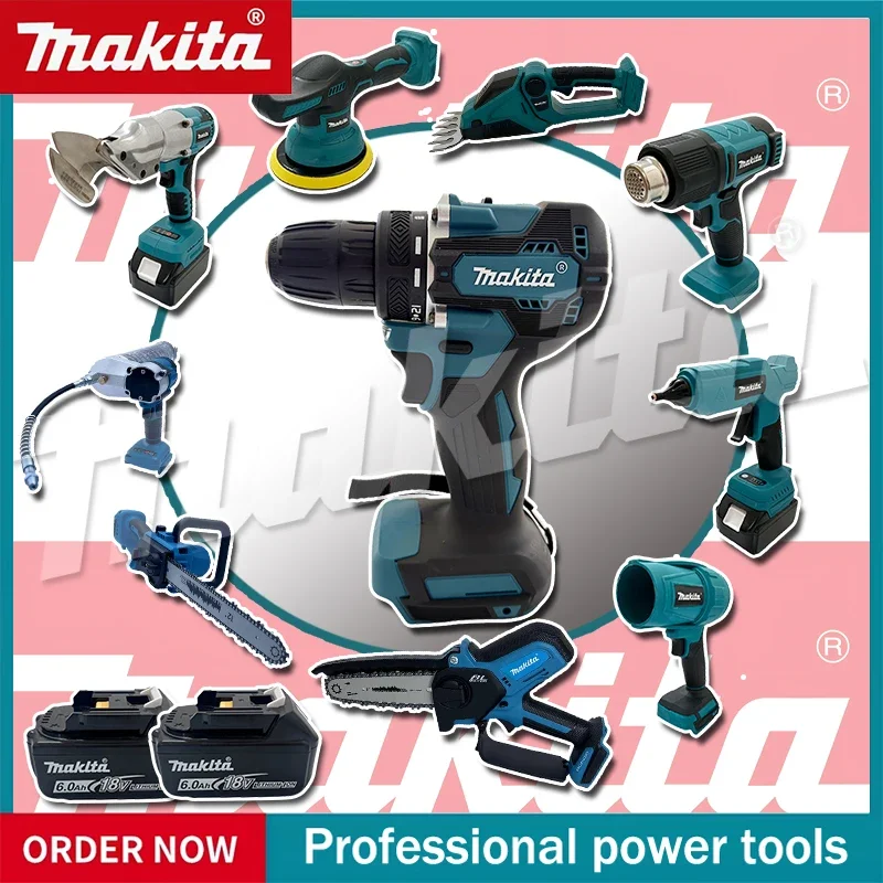 

Многофункциональный инструмент Makita: термофен, электрический пистолет для горячего воздуха, беспроводная ручная сабельная пила, портативная пила, электроинструменты для 18В