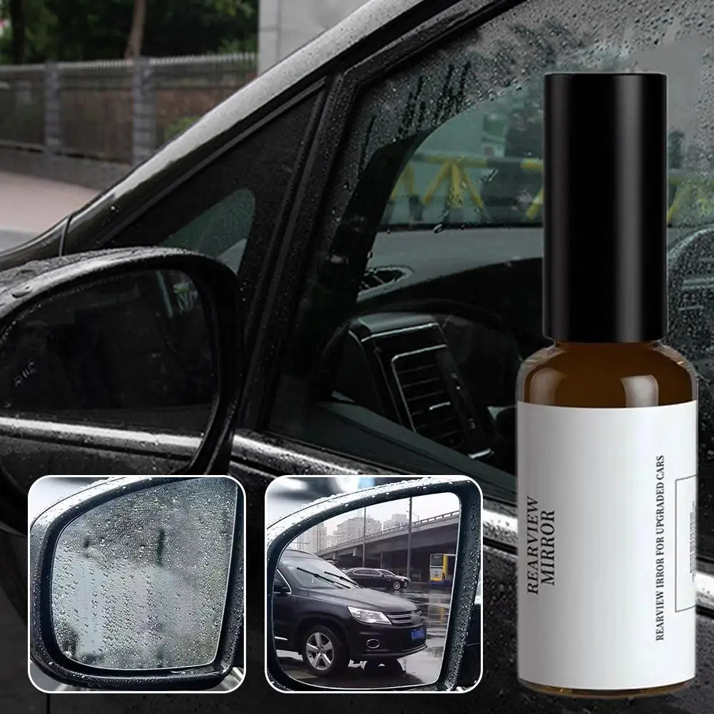 Verre de voiture liquide anti-pluie hydrophobe, rétroviseur, anti-condensation, spray buée, verre de visibilité, anti-brumisation, Enh H9V3