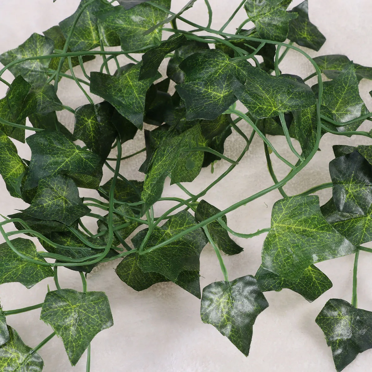 

2M Artificial Leaf Jungle Vines For Reptiles Pu Climbing Plants With Metal Core Bendable Decor Lizard Frog Snake Habitat