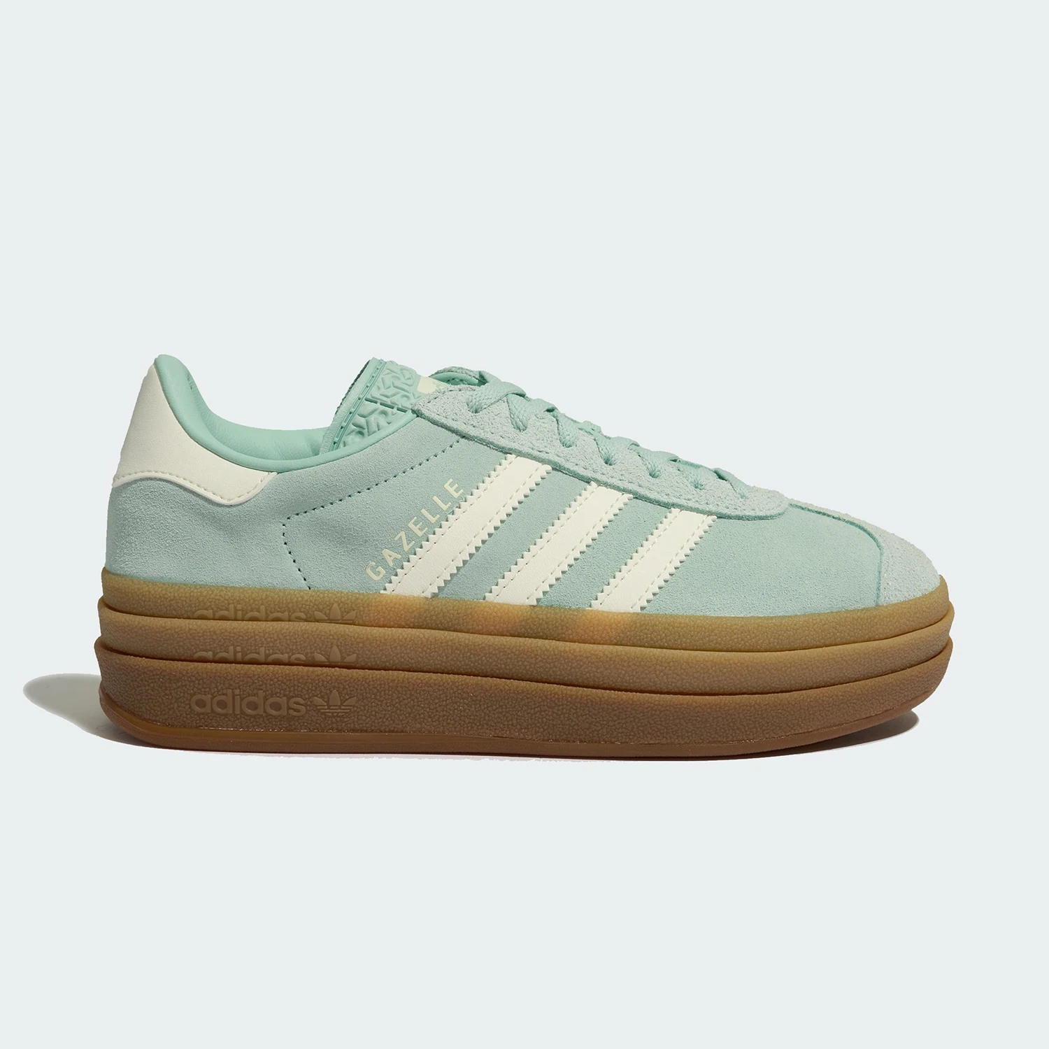 Adidas Authentic Three Leaves Men's Women's Thick Sole Retro Low-Top Classic Sneakers JS3902