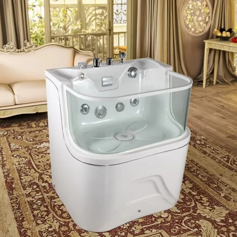 

【Best-selling】Small Micro Bubble Pet Spa Bathtub for and Dog Washing and Surfing