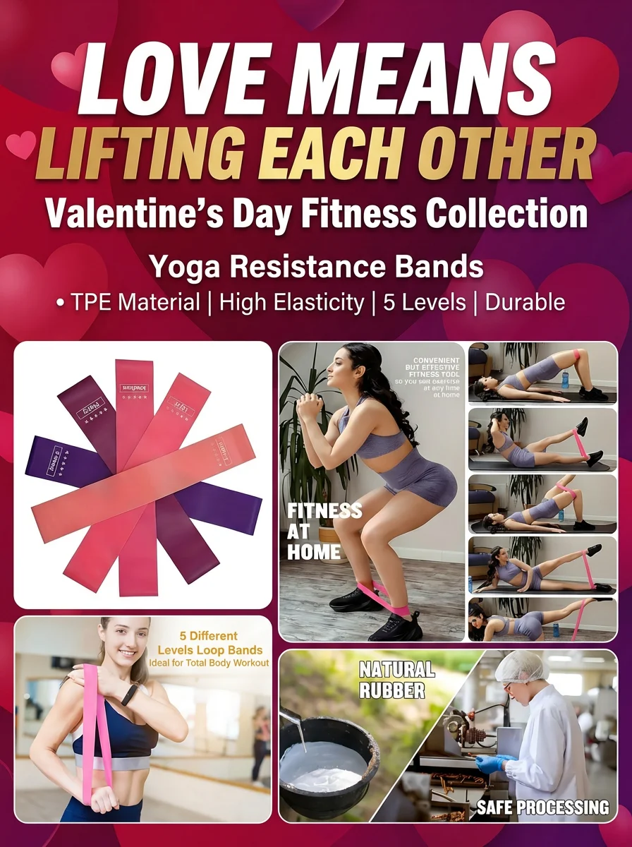 Total Body Workout Bands Set, - Home Gym Total Fitness ulasan dan harga