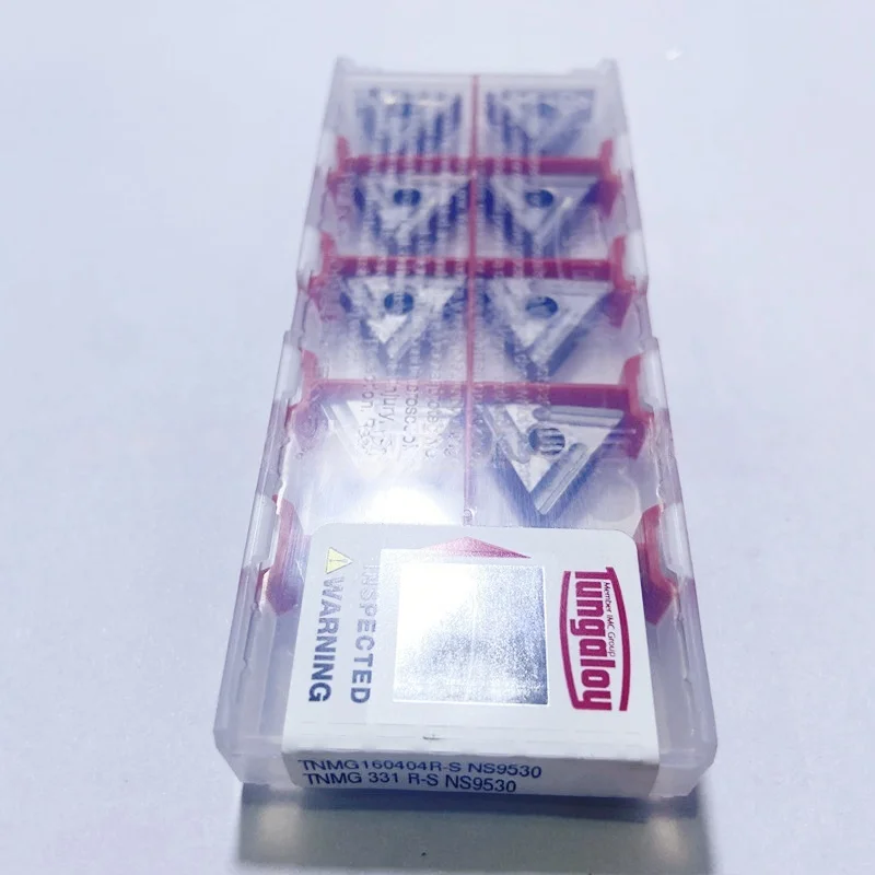 Tungaloy TNMG160404R-S NS9530 /TNMG160404L-S NS9530 cutter blade CNC turning tool blade carbide inserts 10PCS