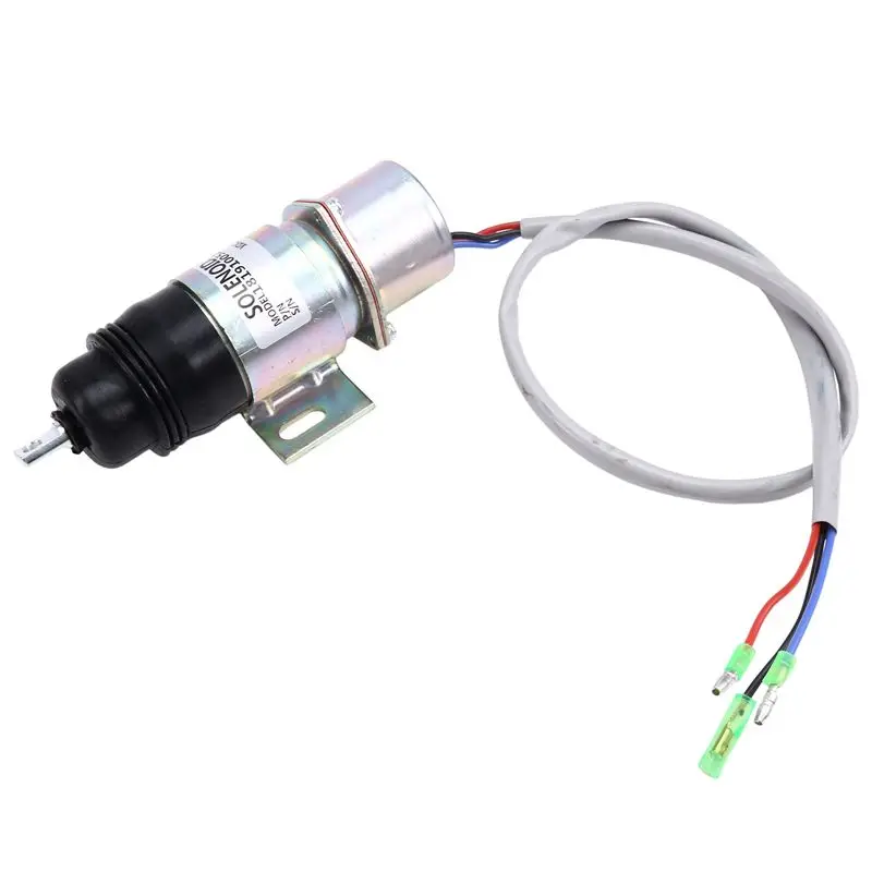 1819100520 12V MV2-17A Heavy Duty Fuel Shutoff Solenoid Valve For Isuzu Engine Stop Solenoid 1-81910-052-0 Z1819100520-AU62