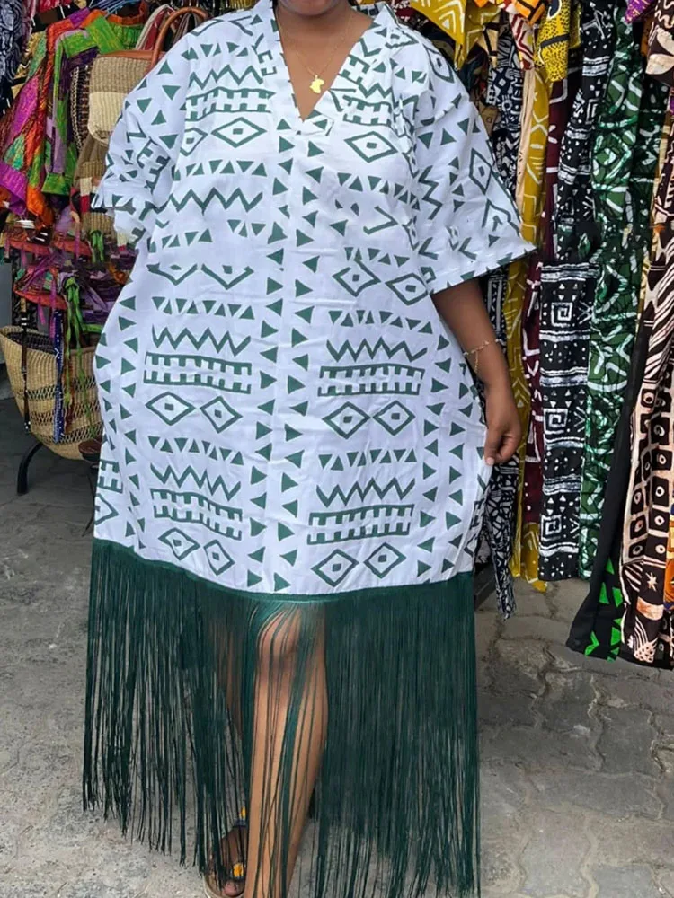 Custom African Classic Style Print Traditional Attire, Elegant Plus Size for Celebration & Ritual