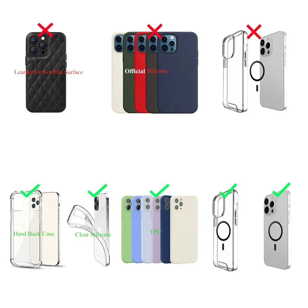 for Magsafe Magnetic Plate Ring Universal Metal Sticker Support Wireless Charger Metal Plate Sheet for Magnet Car Holder