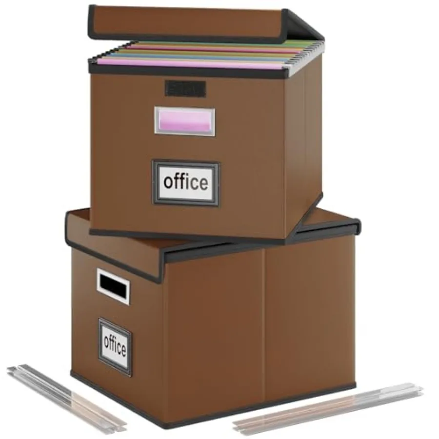 

Органайзеры для файлов с крышками, складные, из искусственной кожи, подвесные, с пластиковыми вставками, декоративные, для дома/офиса