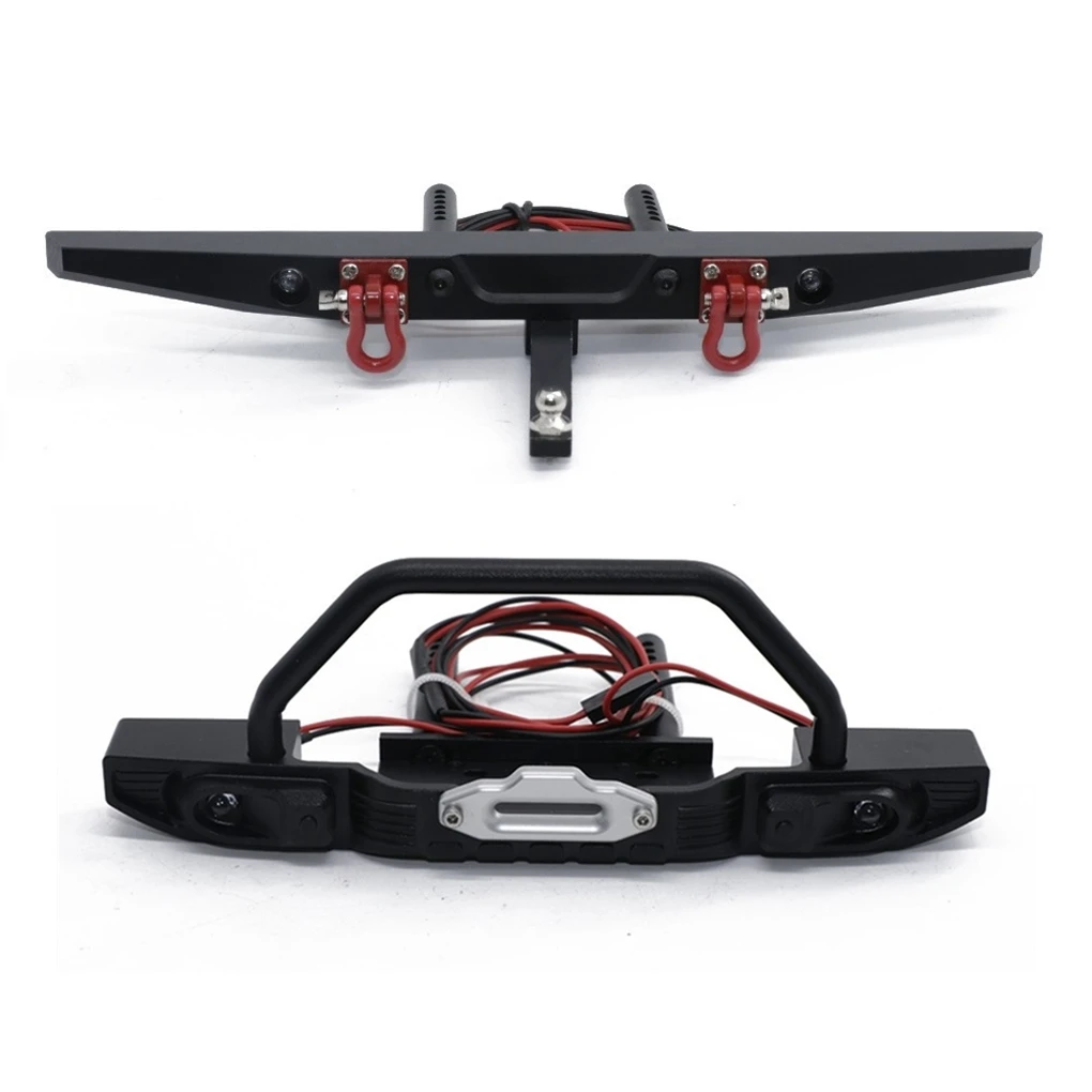 RCGOFOLLOW Front Bumper RC Car Part Durable Rc Front Bumper For 1/10 TRX4 SCX10 Crawler RC Upgrade Part