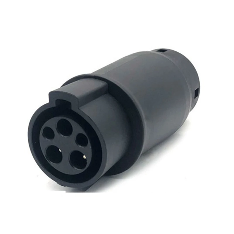 

EVSE EV Adaptor 32A J1772 Type 1 To Type 2 Plug EV Adapter, Electric Cars Vehicle Charger Charging Connector