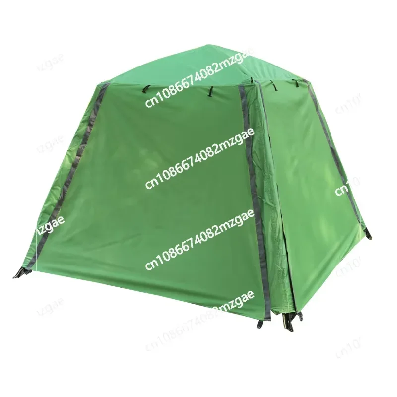 Outdoor Camping, Double-layer Rainstorm Protection, Breathable on All Sides for 2-4 People, Couple Sunscreen, Automatic Tent