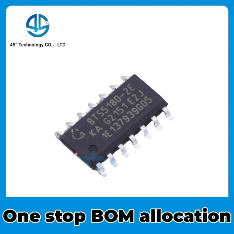 10PCS BTS5180-2EKA BTS5180-2E SOP-14 Automotive Load Driver Chip NEW IC Chip