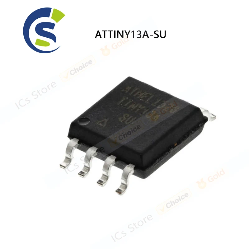 5PCS 100% New ATTINY13 ATTINY13A TINY13A ATTINY13A-SU SOP-8 Chipset