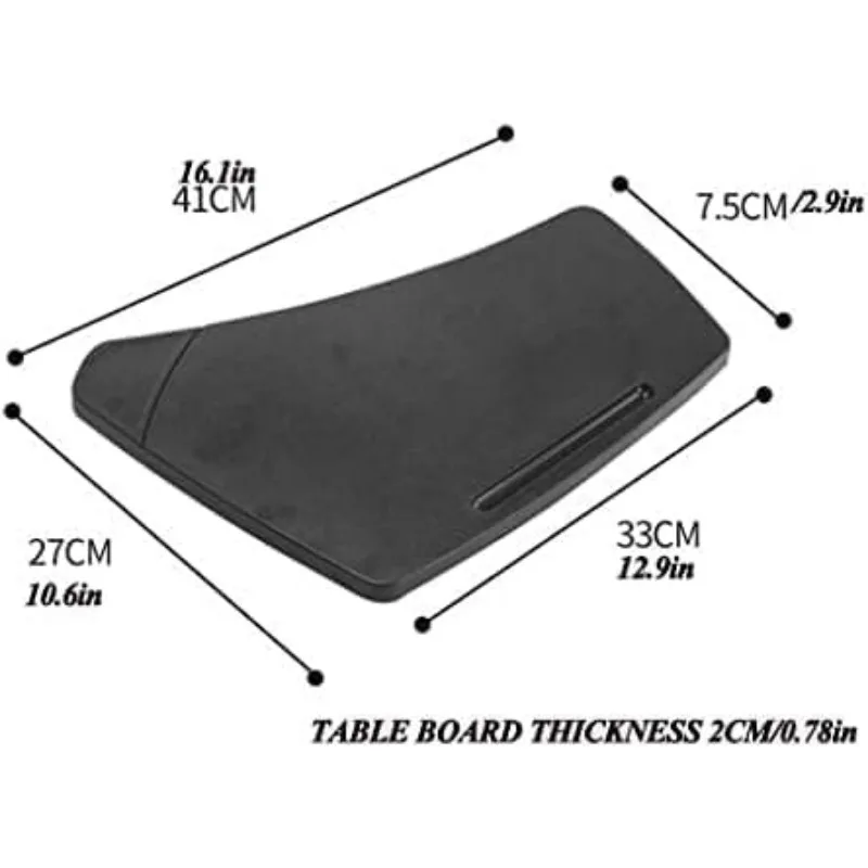 Cadeira do estudante com anexado, cadeira de escritório com apoio lombar, mesa dobrável do computador, Tablet Arm Writing