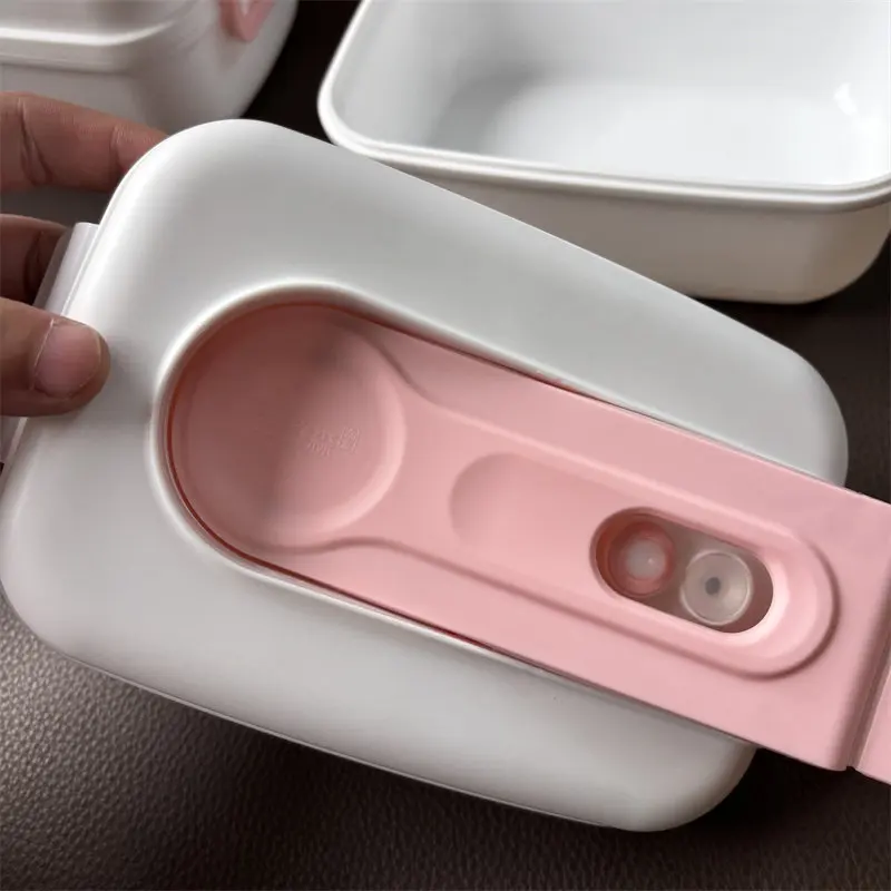 Microwave oven heating integrated vacuum crisper storage box bento box picnic box