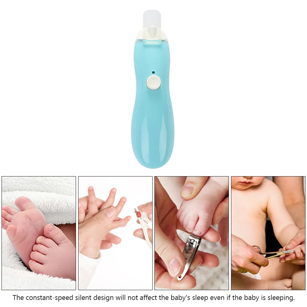 1 set elektrische nagelknipper voor vingernagels polijstmachine constante snelheid 9 slijpkoppen met nachtlampje USB