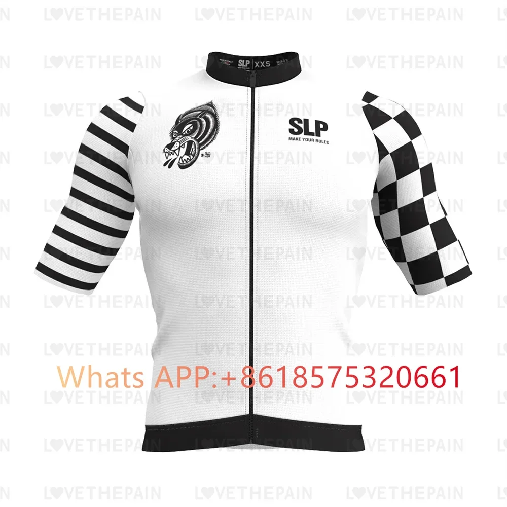 SLOPLINE Men Cycling Jersey SLp Top Cycling Racing Bike Shirts Cycling Clothes Maillot Summer MTB Ropa Ciclismo Uniform Kit 2024