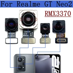 Original Front Rear Camera For Realme GT Neo2 Neo 2 Back Wide Macro Ultrawide Main Camera Module Flex Cable