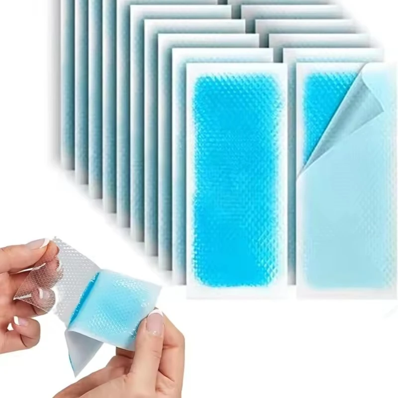 10/20/30PCS Phone Cooling Patches Multifunction Lower Temperature Ice Sticker Fever Discomfort Pain Relief  Antipyretic Tool