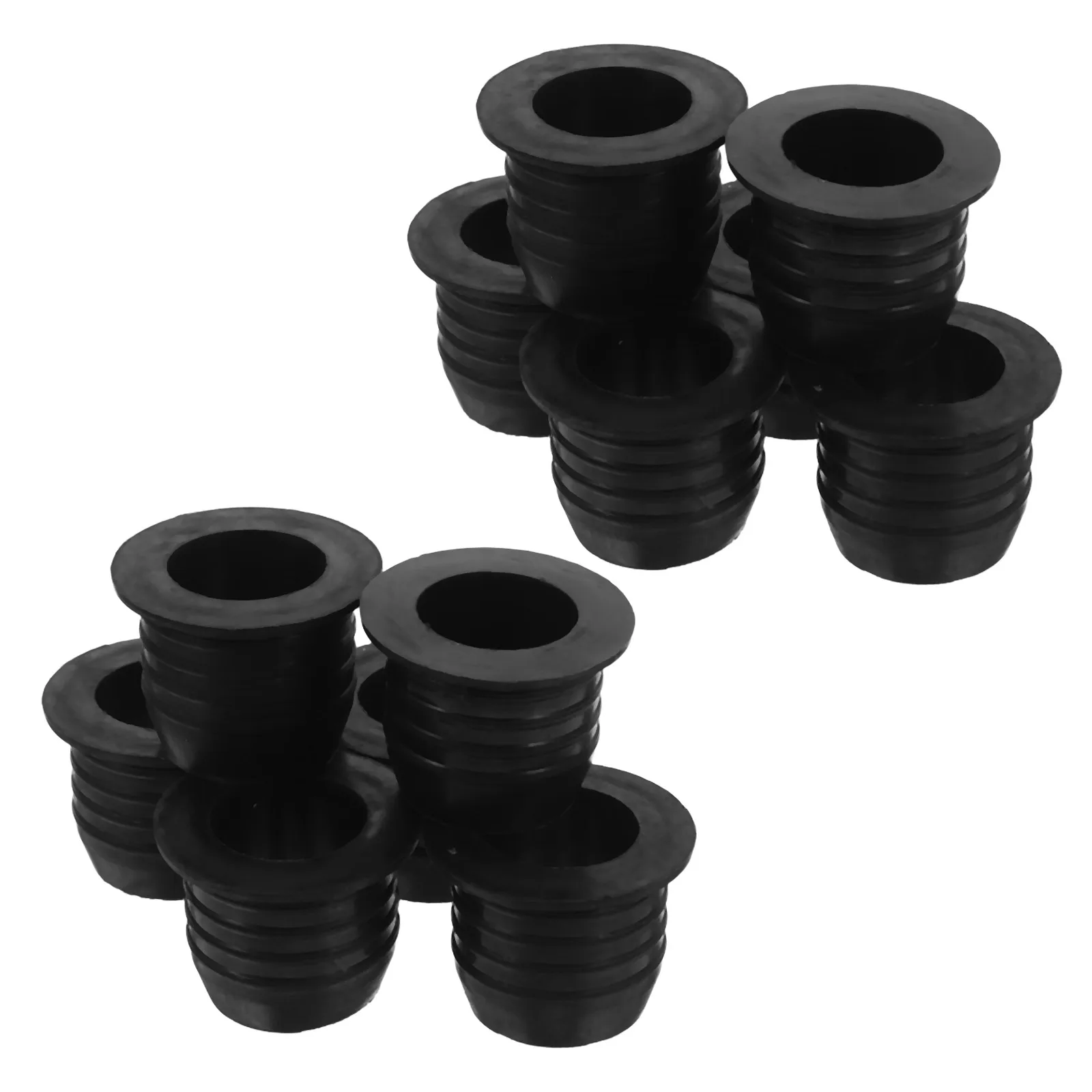 

12pcs Liquor Pourer Adapter Leakproof Threaded Spout For Large Neck Bottles 1 Inch 25Mm Home Bar Cocktail Party Silicone