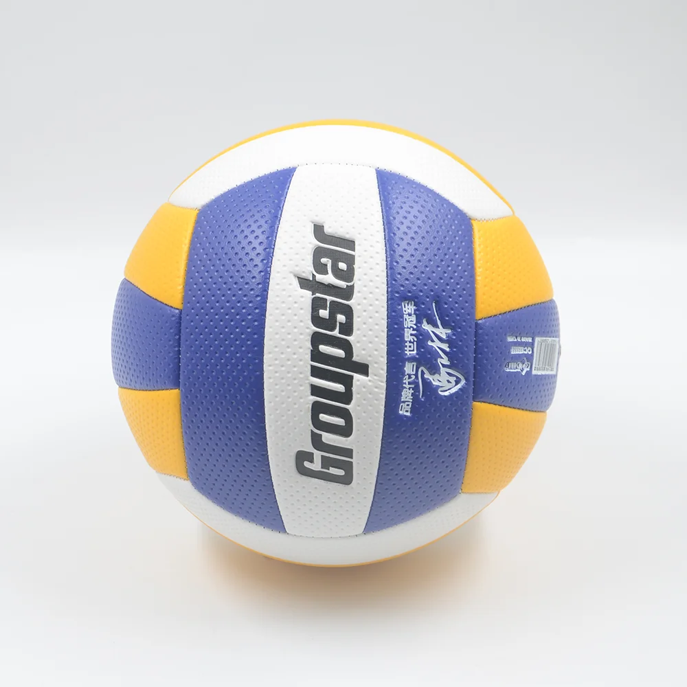 

Бесплатный образец OEM волейбольный мяч, официальный размер 5, индивидуальный мяч для пляжного волейбола, ламинированный волейбольный мяч из ПВХ и искусственной кожи