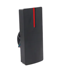 Access Control Proximity Card Reader 13.56MHZ/125KHZ Small Wiegand Card Reader IP68 Waterproof Long Range RFID Card Reader